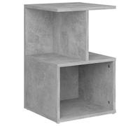vidaXL Bedside Cabinet Concrete Grey Chipboard Bed Stand Tables Nightstand