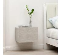 Vidaxl Bedside Cabinet Concrete Grey 40X30X30 Cm Engineered Wood