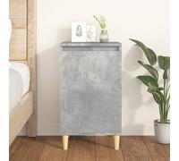 vidaXL Bedside Cabinet Concrete Grey 40x35x70 cm Engineered Wood