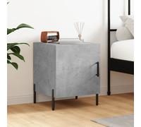 vidaXL Bedside Cabinet Concrete Grey 40x40x50 cm Engineered Wood