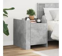 Bedside Cabinet Bedroom Nightstand Bed Side Bed Table Engineered Wood vidaXL