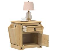 vidaXL Bedside Cabinet Corona 45x35x47.5 cm Solid Wood Pine