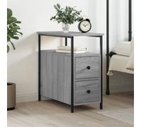 vidaXL Bedside Cabinet Grey Sonoma 30x60x60 cm Engineered Wood
