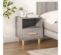vidaXL Bedside Cabinet Grey Sonoma 40x35x47 cm