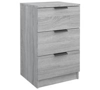Vidaxl Bedside Cabinet Grey Sonoma 40X36X65 Cm