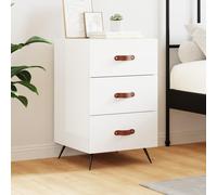 Bedside Cabinets Side Table Bed Cabinet Nightstand Engineered Wood vidaXL