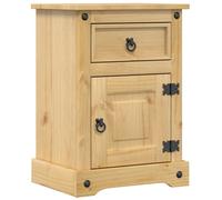 vidaXL Bedside Cabinet Nightstand Bed Side Table Bed Cabinet Solid Wood Pine