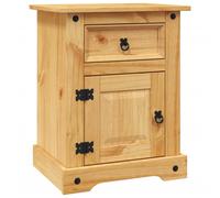 vidaXL Bedside Cabinet Nightstand Bed Side Table Mexican Pine Corona Range