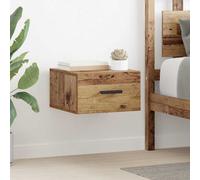 vidaXL Bedside Cabinet Old wood 35 x 35 x 20 cm Engineered wood