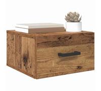 vidaXL Bedside Cabinet Old wood 35 x 35 x 20 cm Engineered wood