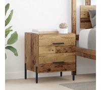 vidaXL Bedside Cabinet Old wood 40 x 35 x 47.5 cm Engineered wood
