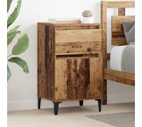 vidaXL Bedside Cabinet Old wood 40 x 35 x 70 cm Engineered wood
