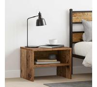 vidaXL Bedside Cabinet Old wood 40 x 40 x 30 cm Engineered wood