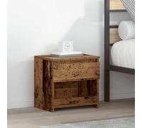 vidaXL Bedside Cabinet Old Wood 40x30x39 cm Engineered Wood