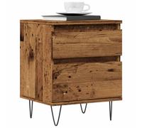 Bedside Cabinets Nightstand Side Table Bed Cabinet Engineered Wood vidaXL