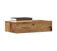 vidaXL Bedside Cabinet Old Wood 60x35 cm Engineered Wood