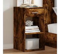 Bedside Cabinets Nightstand Bed Cabinet Side Table Engineered Wood vidaXL
