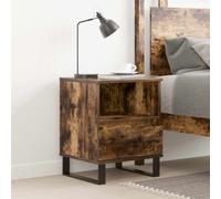 Bedside Cabinets Nightstand Side Table Bed Cabinet Engineered Wood vidaXL