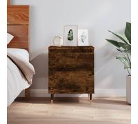 Bedside Cabinets Nightstand Side Table Bed Cabinet Engineered Wood vidaXL