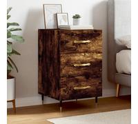 Bedside Cabinets Side Table Bedstand Nightstand 2 pcs Engineered Wood vidaXL