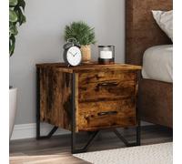 Bedside Cabinet Nightstand Bed Side Table Bed Cabinet Engineered Wood vidaXL