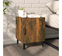 Vidaxl Bedside Cabinet Smoked Oak Engineered Wood