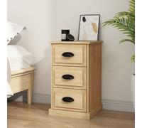 vidaXL Bedside Cabinet Sonoma Oak 39x39x67 cm Engineered Wood