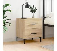 vidaXL Bedside Cabinet Sonoma Oak 40x35x47.5 cm Engineered Wood