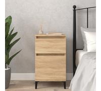 vidaXL Bedside Cabinet Sonoma Oak 40x35x70 cm