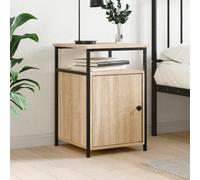 vidaXL Bedside Cabinet Sonoma Oak 40x42x60 cm Engineered Wood