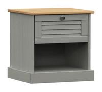Bedside Cabinet Wooden Bedside Table Nightstand VIGO Solid Wood Pine vidaXL