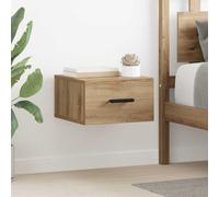 Bedside Cabinet Wall-mounted 2 pcs Artisan Oak 35 x 35 x 20 cm
