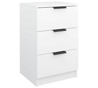 Vidaxl Bedside Cabinet White 40X36X65 Cm