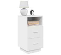 Bedside Cabinets with 2 Drawers Nightstand Bed Side Table Side Cabinet vidaXL
