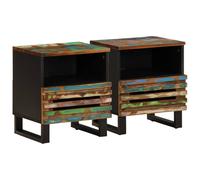 Bedside Cabinet Home Nightstand Bed Table Side Table Solid Wood Mango vidaXL