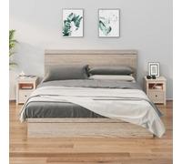 Vidaxl Bedside Cabinets 2 Pcs 40X35X49 Cm Solid Wood Pine, Brown