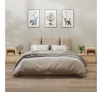 Vidaxl Bedside Cabinets 2 Pcs 60X34X51 Cm Solid Wood Pine