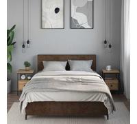 vidaXL Bedside Cabinets 2 pcs Artisan Oak 34x36x50 cm Engineered Wood