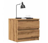 vidaXL Bedside Cabinets 2 pcs Artisan Oak 50x40x43.5 cm Engineered Wood