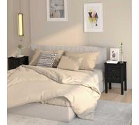 vidaXL Bedside Cabinets 2 pcs Black 40x35x61.5 cm Solid Wood Pine