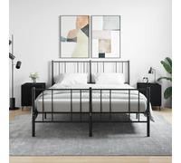 Bedside Cabinets Nightstand Bedside Table Bed Cabinet Engineered Wood vidaXL