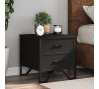 Bedside Cabinet Nightstand Bed Side Table Bed Cabinet Engineered Wood vidaXL