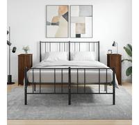 Vidaxl Bedside Cabinets 2 Pcs Brown Oak 32X42X80 Cm Engineered Wood, Brown