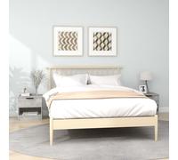 vidaXL Bedside Cabinets 2 pcs Concrete Grey Engineered Wood