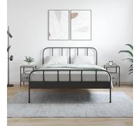 Vidaxl Bedside Cabinets 2 Pcs Grey Sonoma 34X36X50 Cm Engineered Wood, Grey