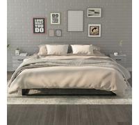 vidaXL Bedside Cabinets 2 pcs Grey Sonoma 40x35x47.5 cm