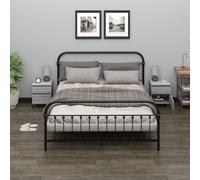 vidaXL Bedside Cabinets 2 pcs Grey Sonoma 40x35x50 cm