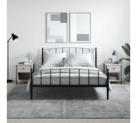 vidaXL Bedside Cabinets 2 pcs Grey Sonoma 40x42x50 cm Engineered Wood