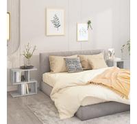 Vidaxl Bedside Cabinets 2 Pcs Grey Sonoma 50X30X51.5 Cm Engineered Wood, Grey