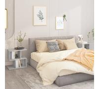 vidaXL Bedside Cabinets 2 pcs Grey Sonoma 50x30x51.5 cm Engineered Wood